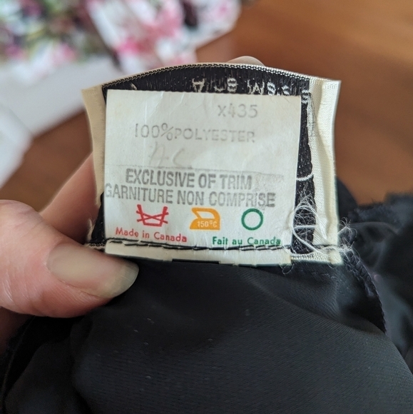 Vintage Wayne Clark black midi dress - Picture 10 of 14